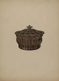 Pa. German Covered Dish, c. 1938. Creator: Alvin Shiren