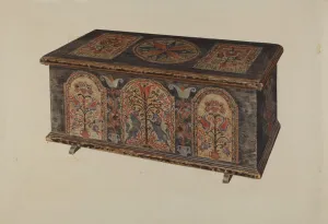 Pa. German Dowry Chest, 1935 / 1942. Creator: Unknown
