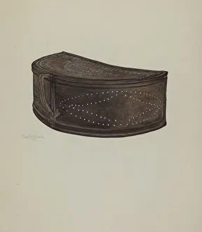 Pa. German Spark Shield, c. 1941. Creator: Elmer R. Kottcamp