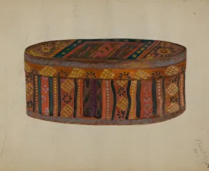 Goldbaum Meyer Prints: Pa. Germans Brides Box, c. 1936. Creator: Meyer Goldbaum