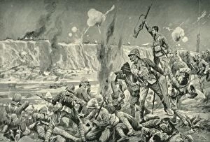 R Caton Woodville Gallery: Paardeberg: The Assault on Cronjes Position, (1901). Creator: Unknown