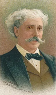 Sarasate Prints: Pablo de Sarasate (1844-1908), Spanish violinist and composer, 1911