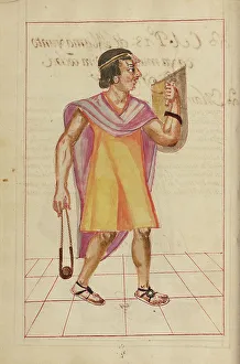 Peru Prints: Pachacuti Inca Yupanqui, completed in 1616. Creator: Unknown