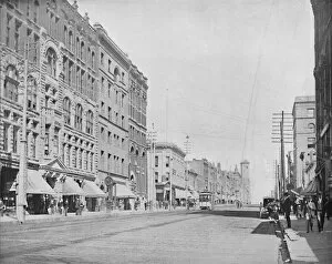 Awning Gallery: Pacific Avenue, Tacoma, Washington, c1897. Creator: Unknown