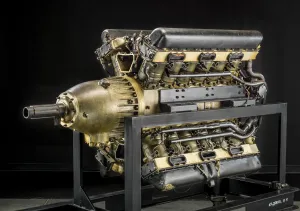Propulsion Prints: Packard 1A-2775 X-24 Engine, Circa 1927. Creator: Packard Motor Car Company