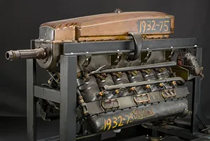 Cylinder Collection: Packard 2A-1500, Inverted V-12 Engine, Circa 1925. Creator: Packard Motor Car Company