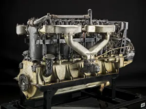 Dirigible Prints: Packard Model 1A-1551, In-line 6 Engine, ca. 1922. Creator: Packard Motor Car Company