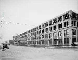 Automotive Prints: Packard [Motor Car Company] Auto Plant
