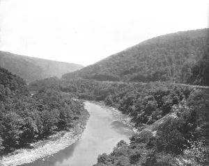 The Packsaddle, Allegheny Mountains, Pennsylvania, USA, c1900. Creator: Unknown