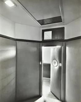 Padded room, Saint Ebbas Hospital, Surrey, 1938