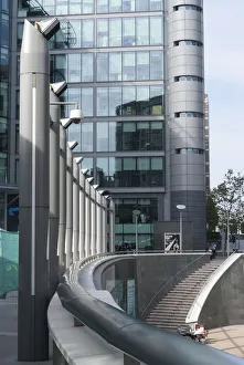 Paddington Basin, London, W2, England. Creator: Ethel Davies;Davies, Ethel Paddington Basin, London, W2, England. Creator: Ethel Davies;Davies, Ethel