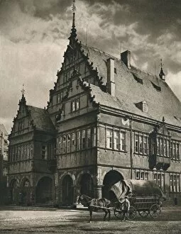 Paderborn - Rathaus, 1931. Artist: Kurt Hielscher