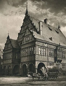 North Rhine Westphalia Gallery: Paderborn - Rathaus, 1931. Artist: Kurt Hielscher