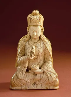 Mudra Prints: Padmasambhava (Guru Rinpoche, 8th century), 17th century. Creator: Unknown