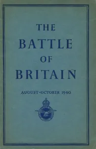 Front page of The Battle of Britain, 1940