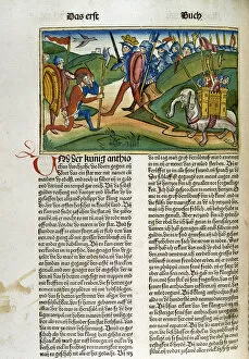 Catholic Christian Gallery: A page from the Bible of Nuremberg, German edition, 1483