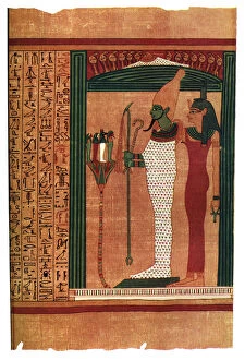 Book Of The Dead Gallery: A page from The Book Of The Dead, 1926
