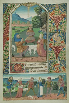 Page from a Book of Hours, 4th quarter 15th century. Creator: Unknown