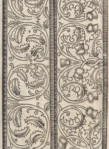 Page from Ein new kunstlich Modelbuch... (Page 14v), 1544. 1544. Creator: Peter Quentel