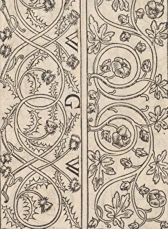 Page from Ein new kunstlich Modelbuch... (Page 17r), 1544. 1544. Creator: Peter Quentel