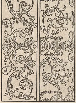 Page from Ein new kunstlich Modelbuch... (Page 17v), 1544. 1544. Creator: Peter Quentel