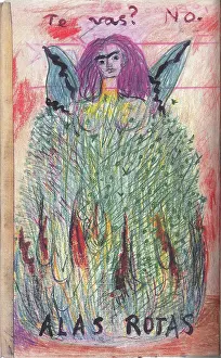 Kahlo Prints: Page from Frida Kahlo's diary