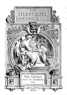 Art Equipment Prints: Front page of 'Illustrated London News', July to December 1883. Creator: Unknown