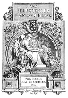 Front page of the Illustrated London News, Vol. LXXIX, July to December 1881. Creator: Unknown
