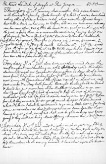 A page from the journal of John Newton, 1750-1754 (1965)