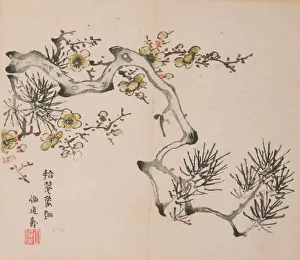 Images Dated 21st October 2020: Page from Shi Zhu Zhai. Creator: Unknown