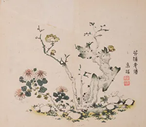 Images Dated 21st October 2020: Page from Shi Zhu Zhai. Creator: Unknown