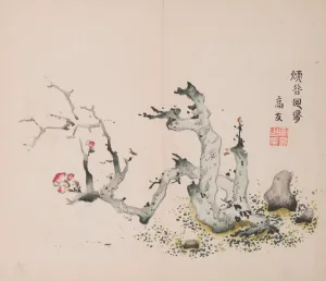 Images Dated 21st October 2020: Page from Shi Zhu Zhai. Creator: Unknown