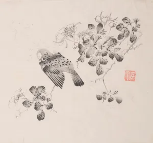 Images Dated 21st October 2020: Page from Shi Zhu Zhai. Creator: Unknown