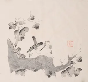 Images Dated 21st October 2020: Page from Shi Zhu Zhai. Creator: Unknown