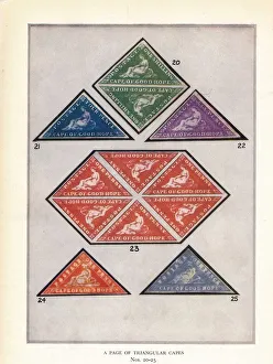 A Page of Triangular Capes Nos. 20-25, c1943, (1944) A Page of Triangular Capes Nos. 20-25, c1943, (1944)