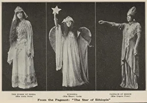 Star Pattern Prints: From the pageant: The star of Ethiopia