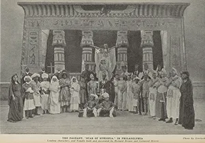 Naacp Prints: The pageant, The star of Ethiopia