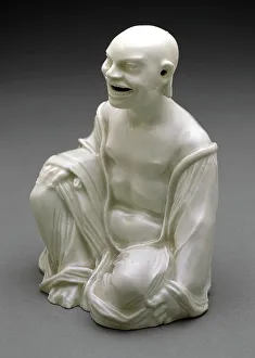 Porcelain Meissen Prints: Pagoda Figure, c.1715. Creator: Meissen Porcelain