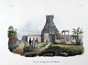 The Pagoda of Vilnour, 1828. Artist: Marlet et Cie