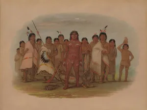 Proud Prints: Paint Me - Apachee, 1855 / 1869. Creator: George Catlin