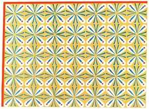 Helmuth Collection: Painted ceiling in the tomb of Hepuseneb, Thebes, Egypt, (1928). Creator: Unknown