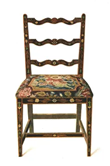 Painted Chair, 1908. Creator: Shirley Slocombe
