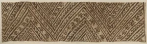 Chancay Prints: Painted Wrapping for Mummy, c. 1100-1400 A. D Creator: Unknown