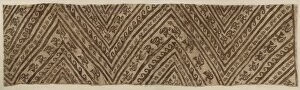 Central Coast Gallery: Painted Wrapping for Mummy, c.1100-1400 A.D.. Creator: Unknown