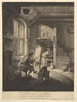 Adriaen Van Ostade Collection: The Painter, 1610-85. Creator: Adriaen van Ostade