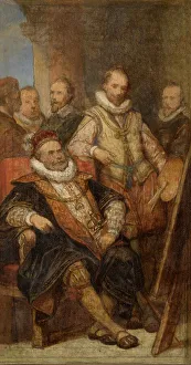 The Painter Bartholomeus Spranger in Vienna, (c1670s), c1860s. Creator: Nicaise de Keyser