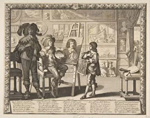 The Painter, ca. 1642. Creator: Abraham Bosse