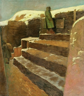 1914 Prints: Painter at the Front, 1914-1918. Creator: Ladislav Mednyanszky