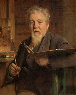 The Painter Jan David Col, 1897. Creator: Pierre Jean van der Ouderaa