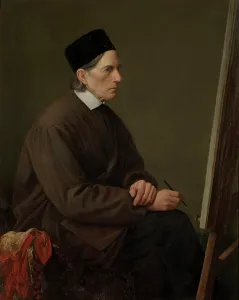Nazarene Prints: The Painter Johann Friedrich Overbeck, 1866-1867. Creator: Karl Hoffmann